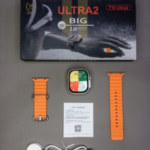 T10-Ultra Smart Watch T10 Ultra 2 Watch Big Screen 2.20 infinite Display Bluetooth Call Game Heart Rate Sleep Monitoring Smart Watch (Random Color) - Image 6