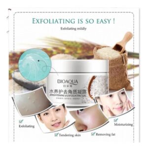 BIOAQUA Brightening and Exfoliating Rice Gel Face Scrub - Image 5