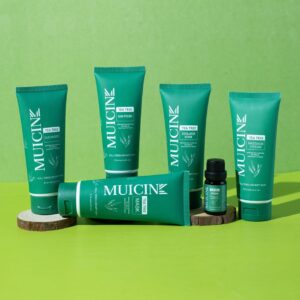 Pack Of 06 MUCIN Tea Tree Clear & Clean Facial Kit - 6 Steps - Best Quality Facial Kit For Girls | Facial Kit For Women - Image 2