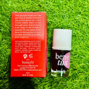 Benefit Benetint Rose-Tinted Lip And Cheek Stain 12.5 ml | Best Quality Tint - Image 3