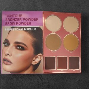 Book-Sized Skin, Blush and Highlighter Makeup Kit, Mocallure 5-layer Large | Mocallure Makeup Kit For Girls & Women ( With Box ) - Image 8