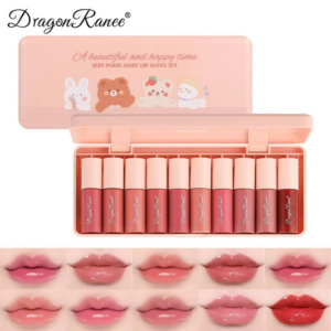 Dragon Ranee - 10 Mini Cartoon Mirror Lip Gloss Set | Best Quality Lipgloss Set | Lipgloss For Girls | Lipgloss For Women - Waterproof Lipgloss Set - Image 3