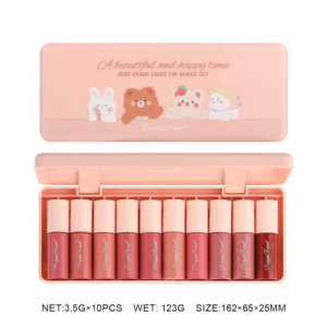 Dragon Ranee - 10 Mini Cartoon Mirror Lip Gloss Set | Best Quality Lipgloss Set | Lipgloss For Girls | Lipgloss For Women - Waterproof Lipgloss Set - Image 7