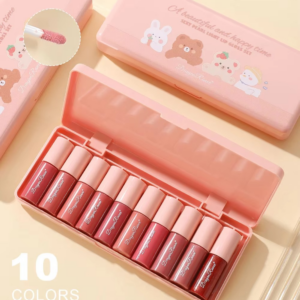 Dragon Ranee - 10 Mini Cartoon Mirror Lip Gloss Set | Best Quality Lipgloss Set | Lipgloss For Girls | Lipgloss For Women - Waterproof Lipgloss Set - Image 8