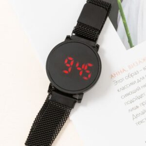 Digital Wrist Watch | Wrist Watch For Men | Wrist Watch For Boys | Wrist Watch For Kids | Best Quality Wrist Watch with Digital Display - Cell Operated Watch - Stainless Steel Watch ( Without Box ) - Image 3
