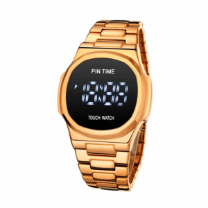 LED Touch Screen Digital Watch | Best Quality Digital Touch Watch | Stainless Steel Cell Operated Watch - Image 3