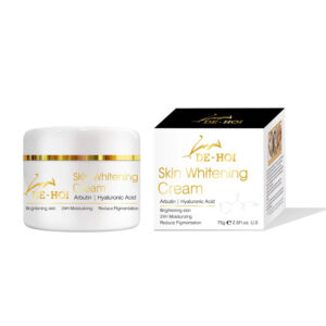 DE HOI Skin Whitening Cream – Brightening & Moisturizing Face and Body Cream for Dark Skin - 75 gram - Image 7