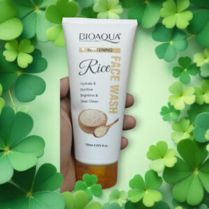 BioAqua Brightening Rice Face Wash | Rice Extract | Deep Cleansing Moisturizing formula (150ml) - Image 3