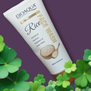 BioAqua Brightening Rice Face Wash | Rice Extract | Deep Cleansing Moisturizing formula (150ml) - Image 2