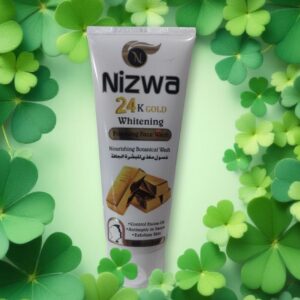Nizwa 24K Gold Whitening Face Wash – 100ML | Brightening & Glowing Skin - Image 5