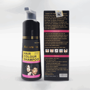 Subaru 3 in 1 Black Hair Color Shampoo | Hair Color Shampoo For Men & Women | Best Quality Shampoo - 200 ml - Image 7