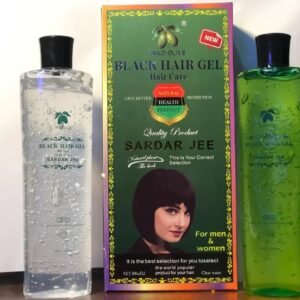 New SARDAR JEE Black Hair Color Gel 2 x 500ml Bottles - New SARDAR JEE Black Hair Color Gel Long-Lasting Shine and Natural Black Color - Image 4