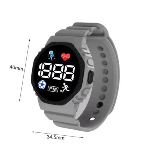 Digital Wrist Watch | Wrist Watch For Men | Wrist Watch For Boys | Wrist Watch For Kids | Best Quality Wrist Watch with Digital Display - Cell Operated Watch - Silicone Watch ( Without Box ) - Image 9