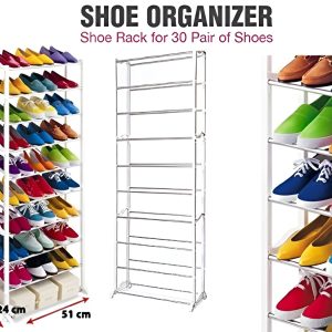 Amazing Shoe Rack Shoe Rack Organizer 30 PCs pair - Image 6