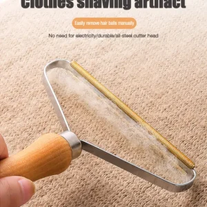 Portable Manual Hair Remover Coat Roller Hair Remover Double-sided Shaving Knife Pet Hair Cleaning Brush Sofa Shaving Ball Too - Image 9