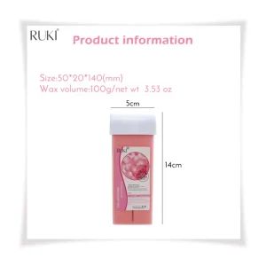 Refill Wax for Women, Roll On Wax Refill for Hair Areas of the Body, Roller Waxing Hair Removal Depilatory Refill Wax with different flavour (1 Pc) (Random Flavors) - Image 15