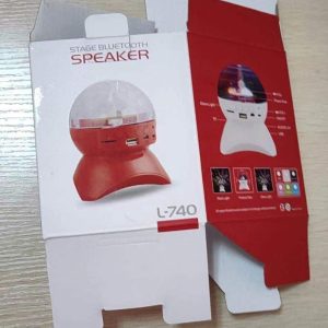 Colorful Lights Bluetooth Speaker Projection Lamp Small Speaker Large Volume Dynamic Night Light - Image 3