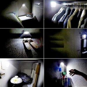 Indoor and Outdoor LED Motion and Light Sensor Activated - Wireless - Battery Powered - Night Light (Imported) - Image 6