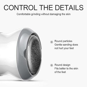 Foot Pedicure Grinder Remover Tools  Automatic Polisher | Dead Skin Callus Feet Care Cleaning | PEDICURE MACHINE Rechargeable Foot Scrubber Tool - Image 6