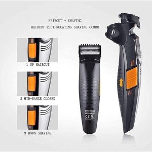 Hair Clippers,Electric Shaver and Hair Clipper, Mens Clippers for Hair Cutting Professional,Cordless Rechargeable Electric Hair Cutting Kit for Men - Image 4