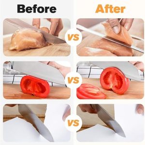 Knife Sharpener Electric | USB Electric Knife Scissor Sharpening Tool For Kitchen | Multifunctional Electric Rechargable Knife Sharpener Professional - Image 12