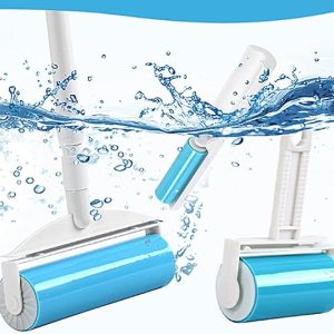 Roller Dog Cat Hair Remover - Reusable Sticky Washable Pet Hair Roller Dust Picker Cleaner Brush - Image 10