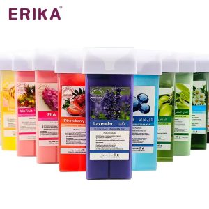 Refill Wax for Women, Roll On Wax Refill for Hair Areas of the Body, Roller Waxing Hair Removal Depilatory Refill Wax with different flavour (1 Pc) (Random Flavors) - Image 6