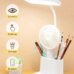 LED Learning Dormitory Bedroom Bedside Reading Night Light Table Lamp (qp-2209-B) - Image 8