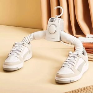 Portable Clothes Dryer, Fast Drying Cloth Suit Hanger Dryer, Electric Folding Clothes Shoes Drying Hangers - Image 4