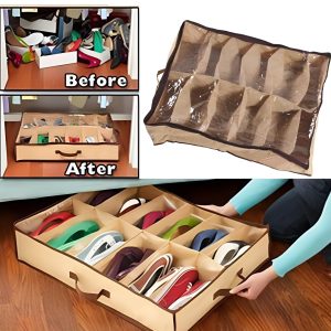 Shoe Organizer Closet/Under Bed Storage | Shoe under best quality imported with box - Image 10