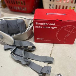 Electric Neck and Shoulder Massager Wireless Kneading Neck and Back Massage Pillow Neck Back Relaxing Massage Shawl (Random Color) - Image 9