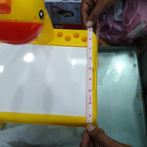 Table with light and with music inside | Mini Art Drawing Board Leds Projector Light Toy Children Kids Painting Table Small Desk(Random Color) - Image 3