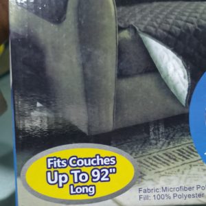 (double SofaR COVER) EVERSIBLE WASHABLE COUCH Sofa COAT COVER - Brown - Image 3