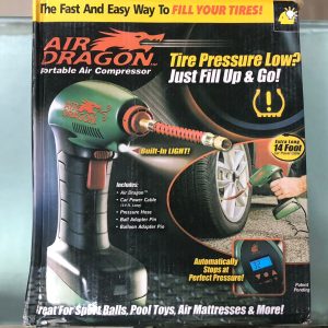 Air Dragon Portable Air Compressor Build in Light Great For Sport Ball, Pool Toys, Air Mattresses - Image 3