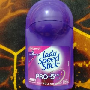 Pack Of 01 - Purple 5 in 1 Pro Lady Speed Stick Invisible Dry Power Antiperspirant Deodorant Roll-On, Fresh Fusion - 50ml - Image 4