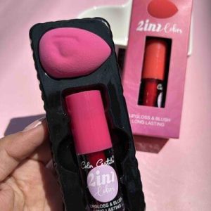 Moccallure Professio2 in 1 Makeup Deal â€“ Color Castile Lip Gloss & Blush | Liquid Beauty Combo | Long-Lasting Radiance | Dual-Use Magicnal 18-Colors Lipstick Kit â€“ Long-Lasting, Hydrating & Compact | Unisex Makeup Set (Copy) - Image 6