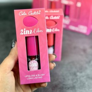 Moccallure Professio2 in 1 Makeup Deal â€“ Color Castile Lip Gloss & Blush | Liquid Beauty Combo | Long-Lasting Radiance | Dual-Use Magicnal 18-Colors Lipstick Kit â€“ Long-Lasting, Hydrating & Compact | Unisex Makeup Set (Copy) - Image 9