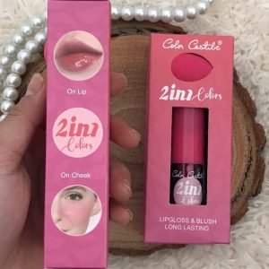 Moccallure Professio2 in 1 Makeup Deal â€“ Color Castile Lip Gloss & Blush | Liquid Beauty Combo | Long-Lasting Radiance | Dual-Use Magicnal 18-Colors Lipstick Kit â€“ Long-Lasting, Hydrating & Compact | Unisex Makeup Set (Copy) - Image 4