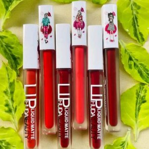 6-Piece Matte Lip Gloss Set â€“ Multicolor Shades, Long-Lasting Liquid Formula, Velvet Finish - Random Shades (without box) - Image 5