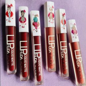 6-Piece Matte Lip Gloss Set â€“ Multicolor Shades, Long-Lasting Liquid Formula, Velvet Finish - Random Shades (without box) - Image 3