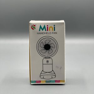 Mini Portable Handheld Fan | USB Rechargeable Fan Cute Compact Design - Image 3