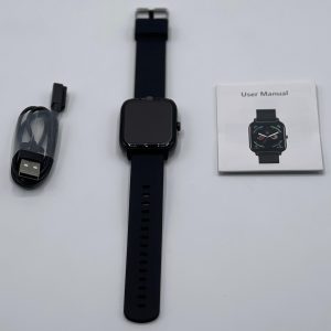 H20 Smartwatch Made in Dubai â€“ Waterproof Fitness Tracker with Heart Rate Monitor, Blood Pressure, Sleep Tracking, Step Counter, Touchscreen Sports Watch for Men and Women - Black Color - Image 6