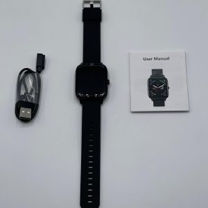 H20 Smartwatch Made in Dubai â€“ Waterproof Fitness Tracker with Heart Rate Monitor, Blood Pressure, Sleep Tracking, Step Counter, Touchscreen Sports Watch for Men and Women - Black Color - Image 5