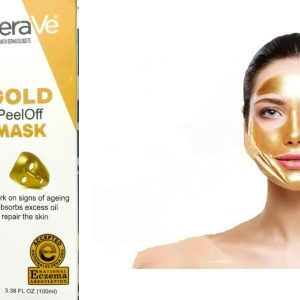 CeraVe Radiant Glow Peel-Off Gold Mask â€“ Deep Cleansing & Brightening Facial Treatment â€“ 100ml - Image 7