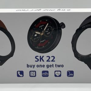 SK 22 Smartwatch With 2 Watch Body And 2 Stripes AMOLED Display | Smart Watch For Men & Boys | Digital Watches | Smart Watch - Image 8