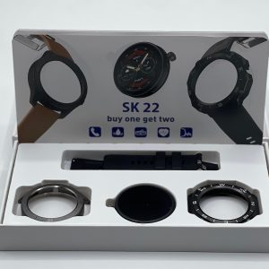 SK 22 Smartwatch With 2 Watch Body And 2 Stripes AMOLED Display | Smart Watch For Men & Boys | Digital Watches | Smart Watch - Image 6