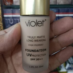 Violet Truly Matte Long Wearing Foundation 100ml â€“ High Pigment with SPF 30++ - Image 6