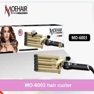 MO-6003  hair curler Professional Hair Straightener for Curly and Wavy Hair 5 Tubes - Image 3