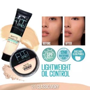 2-in-1 Makeup Deal â€“ Liquid Foundation & Face Powder Combo for Smooth, Flawless Finish â€“ Budget-Friendly Beauty Set - Ivory Shade - Image 9
