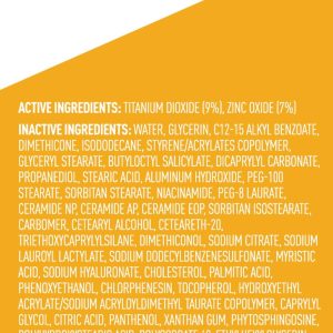 CeraVe Hydrating Mineral Sunscreen SPF 100 ml - CeraVe Hydrating Sun Block | Best Skin Care Sunscreen - Original - Image 7